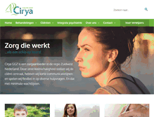 Tablet Screenshot of cirya.nl